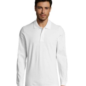 SOL'S Perfect Long Sleeve Piqué Polo Shirt