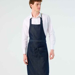 SOL'S Grant Denim Bib Apron with Pocket