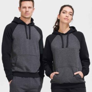 SOL'S Unisex Seattle Contrast Raglan Hoodie