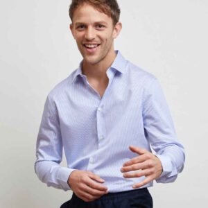 NEOBLU Baptiste Striped Long Sleeve Shirt