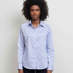 NEOBLU Ladies Baptiste Striped Long Sleeve Shirt