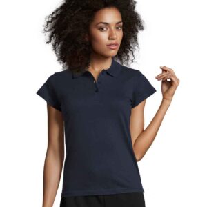 SOL'S Ladies Prescott Cotton Jersey Polo Shirt