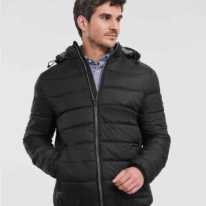 Russell Hooded Nano Padded Jacket