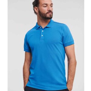 Russell Stretch Piqué Polo Shirt
