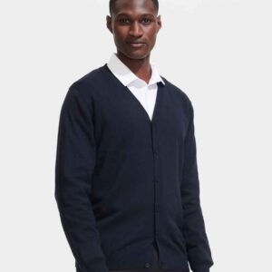 SOL'S Golden Cotton Acrylic V Neck Cardigan