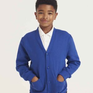 AWDis Academy Kids Sweat Cardigan