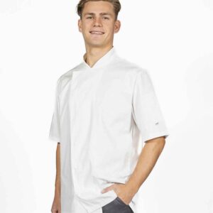 ADC Short Sleeve Asymmetric Chef's Jacket
