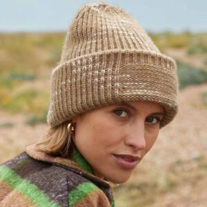 Beechfield Chunky Knitted Patch Beanie