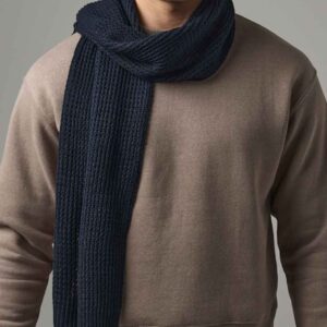 Beechfield Classic Waffle Knit Scarf