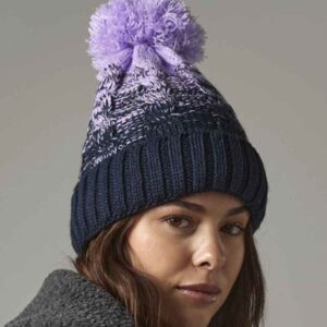 Beechfield Ombré Pom Pom Beanie