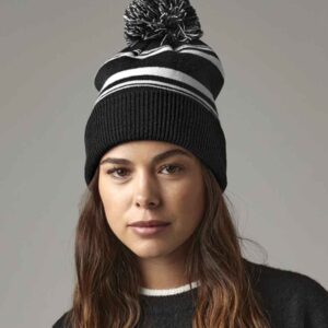 Beechfield Striped Fan Beanie