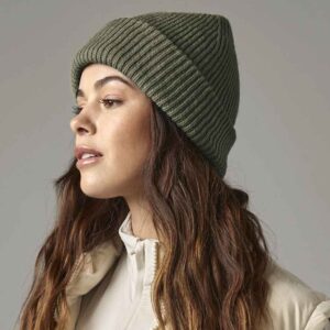 Beechfield Recycled Wind Resistant Breathable Elements Beanie