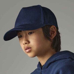 Beechfield Kids Organic Cotton 5 Panel Cap