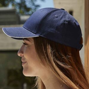 Beechfield EarthAware® Classic Organic Cotton 6 Panel Sandwich Peak Cap