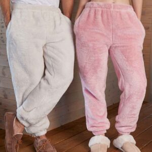 Brand Lab Unisex Fluffy Fleece Joggers