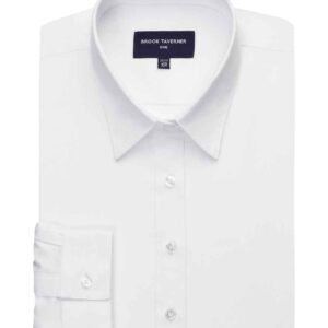 Brook Taverner Ladies Selene Long Sleeve Poplin Shirt