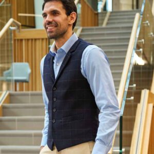 Brook Taverner Memphis Tweed Waistcoat