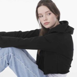 Bella Ladies Cropped Hoodie