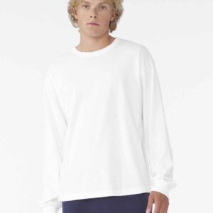Canvas Unisex Heavyweight Long Sleeve Boxy T-Shirt
