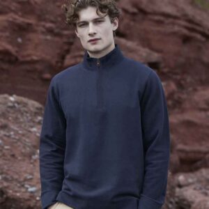 Front Row Premium Piqué 1/4 Zip Top