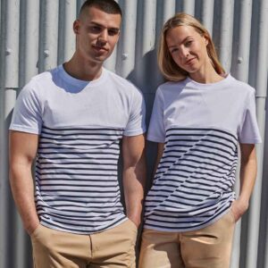 Front Row Unisex Breton Striped T-Shirt