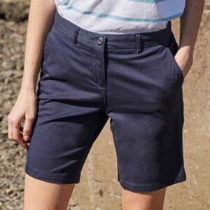 Front Row Ladies Stretch Chino Shorts