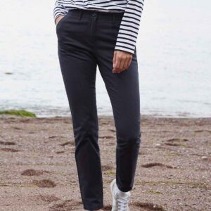 Front Row Ladies Stretch Chino Trousers