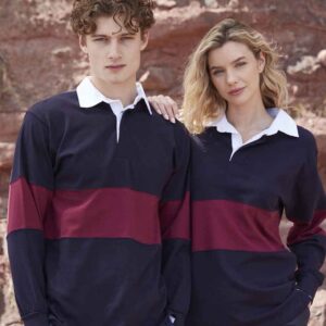 Front Row Panelled Rugby Shirt