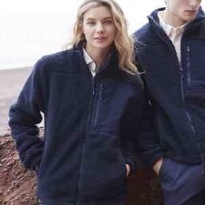 Front Row Recycled Sherpa Fleece Jacket