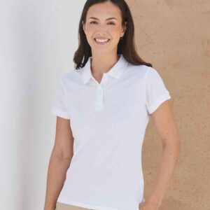 Henbury Ladies Modern Fit Cotton Piqué Polo Shirt