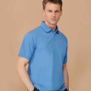 Henbury Heavy Poly/Cotton Piqué Polo Shirt