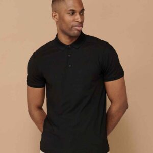 Henbury Slim Fit Stretch Microfine Piqué Polo Shirt