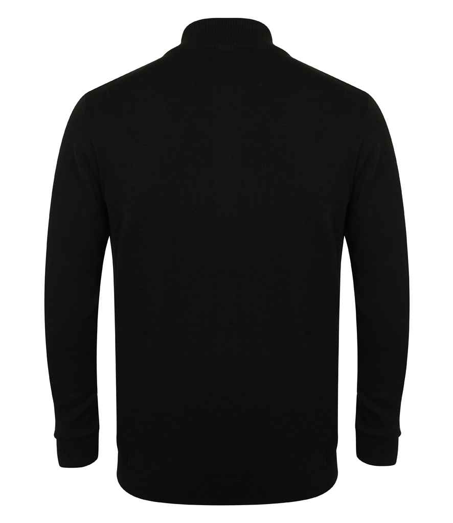 Henbury Unisex Zip Through Cardigan - Image 6