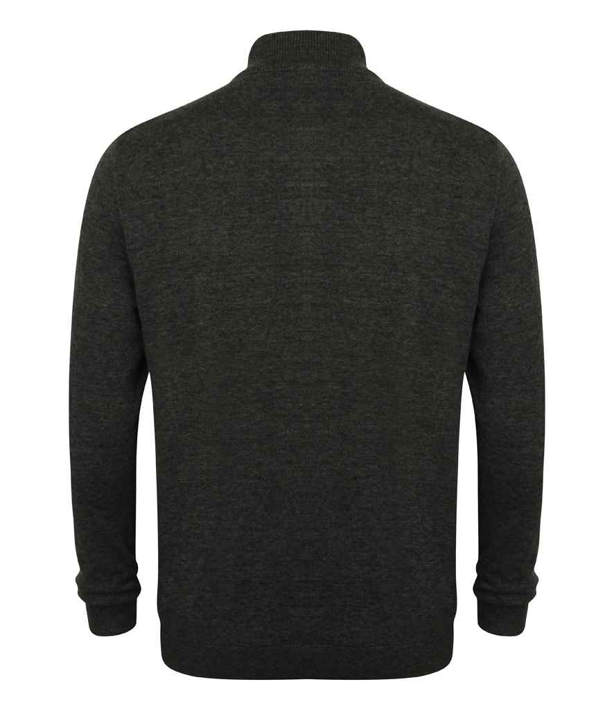 Henbury Unisex Zip Through Cardigan - Image 8