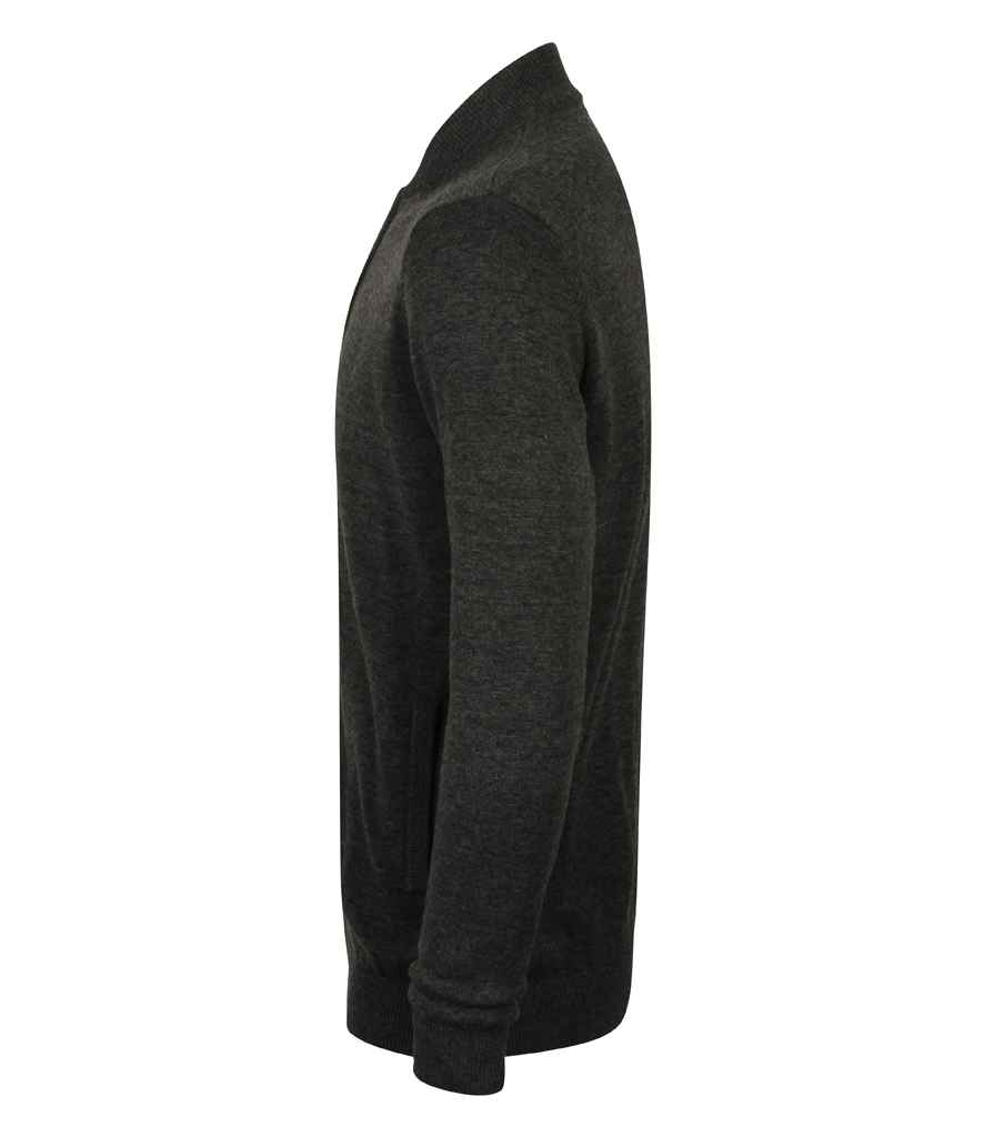 Henbury Unisex Zip Through Cardigan - Image 11