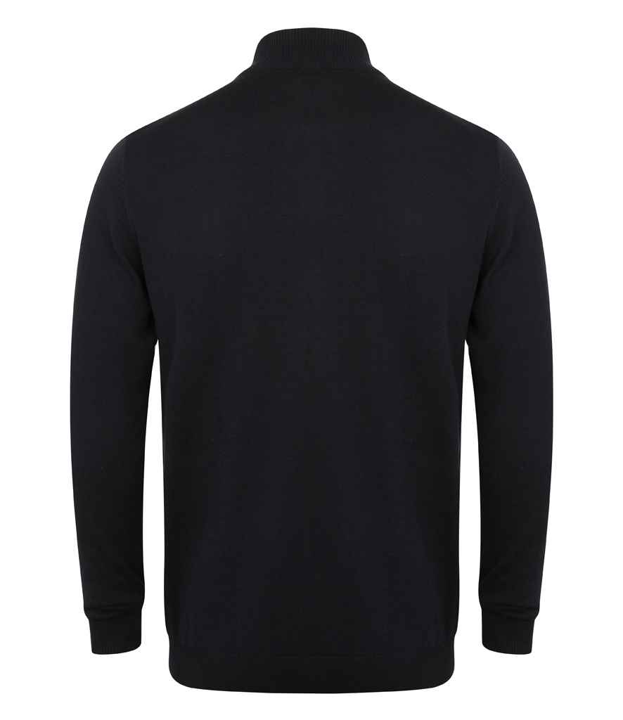 Henbury Unisex Zip Through Cardigan - Image 7