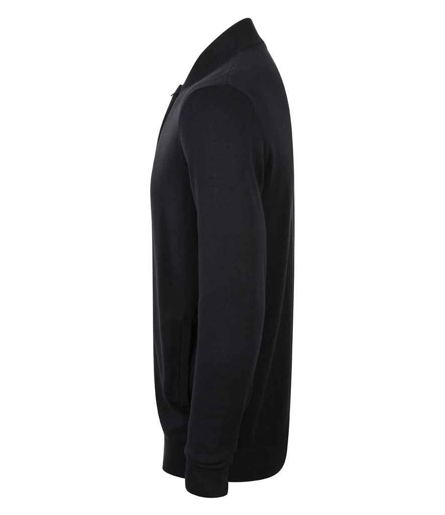 Henbury Unisex Zip Through Cardigan - Image 10