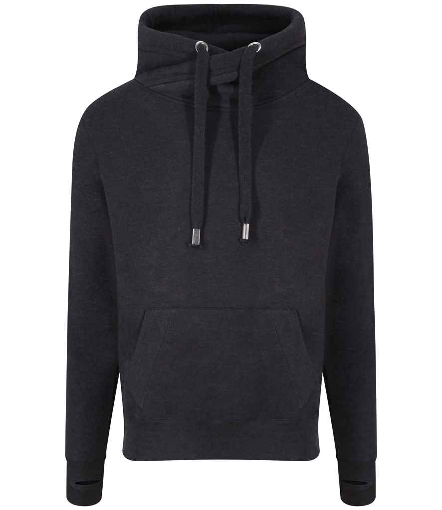 AWDis Cross Neck Hoodie - Image 6