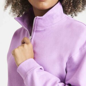AWDis Ladies Cropped 1/4 Zip Sweatshirt