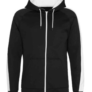 AWDis Contrast Sports Polyester Zoodie