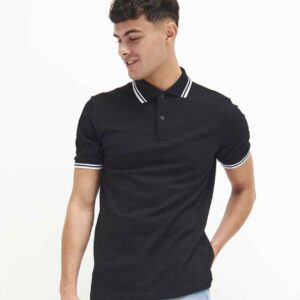 AWDis Stretch Tipped Piqué Polo Shirt