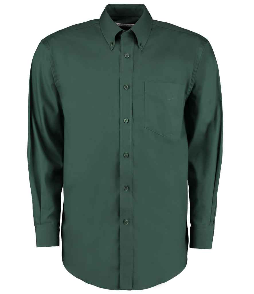Kustom Kit Premium Long Sleeve Classic Fit Oxford Shirt - Image 10