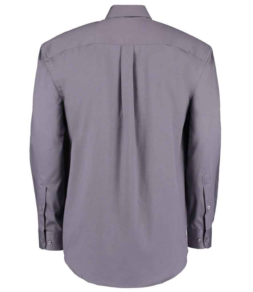 Kustom Kit Premium Long Sleeve Classic Fit Oxford Shirt - Image 21