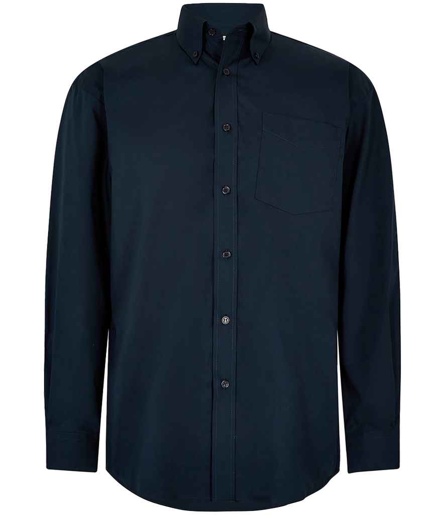 Kustom Kit Premium Long Sleeve Classic Fit Oxford Shirt - Image 7