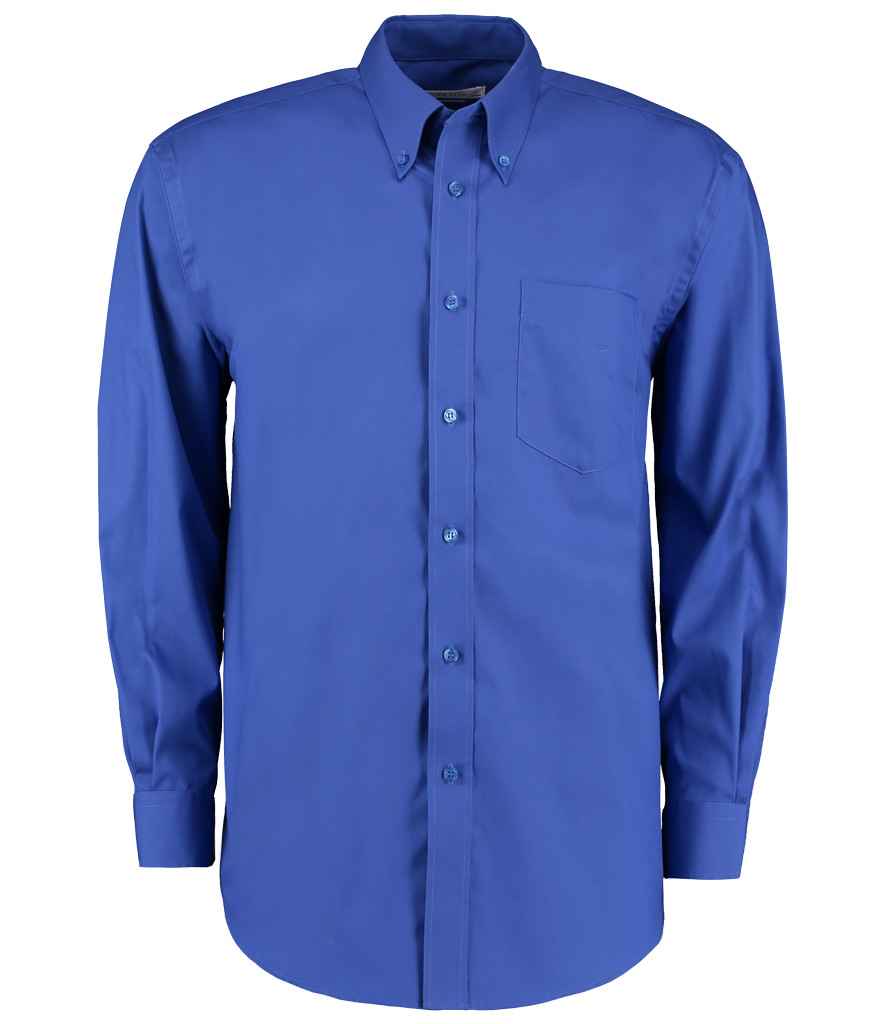 Kustom Kit Premium Long Sleeve Classic Fit Oxford Shirt - Image 9