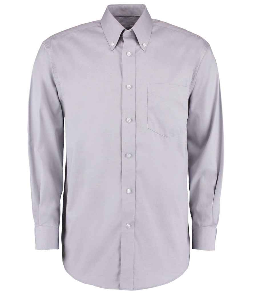 Kustom Kit Premium Long Sleeve Classic Fit Oxford Shirt - Image 11