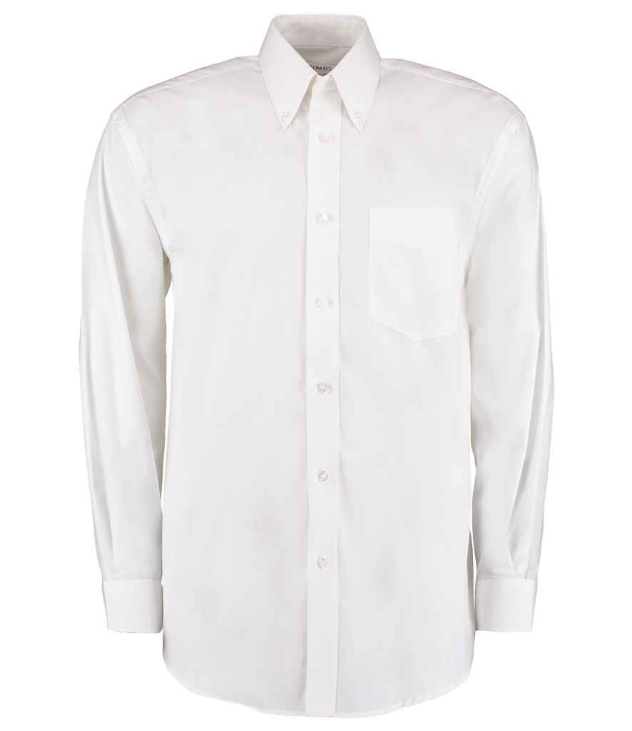Kustom Kit Premium Long Sleeve Classic Fit Oxford Shirt - Image 5