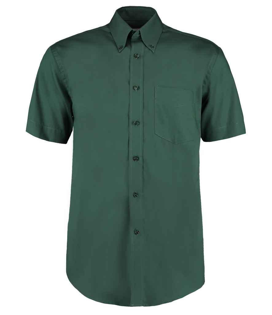 Kustom Kit Premium Short Sleeve Classic Fit Oxford Shirt - Image 10