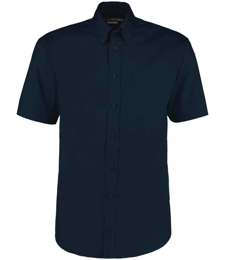Kustom Kit Premium Short Sleeve Classic Fit Oxford Shirt - Image 7
