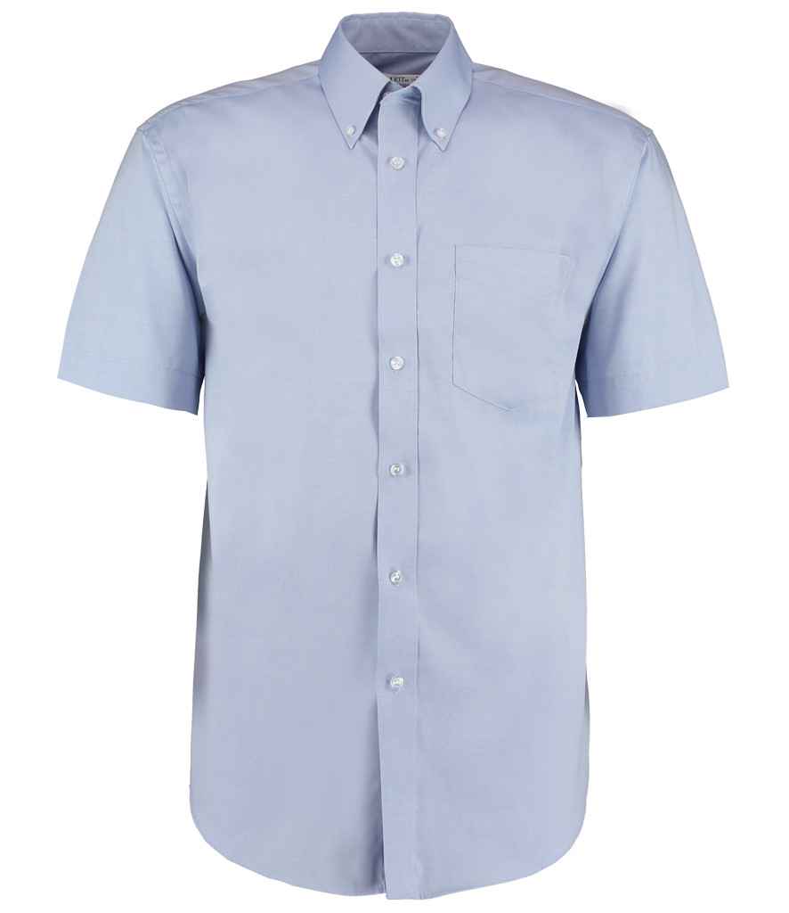 Kustom Kit Premium Short Sleeve Classic Fit Oxford Shirt - Image 5